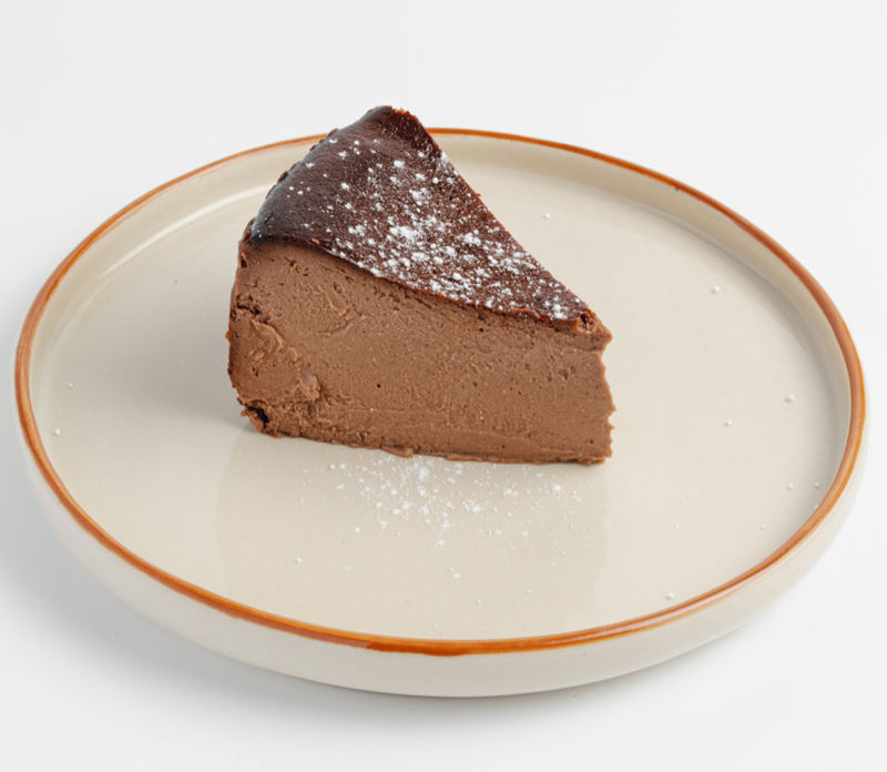 Шоколадный чизкейк Сан-Себастьян